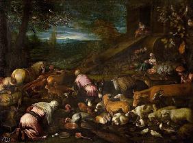 The Animals Board Noah's Ark
