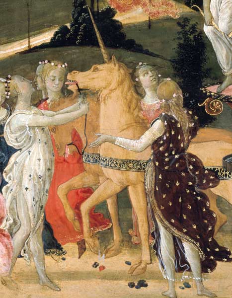 Triumph of Chastity van Jacopo del Sellaio