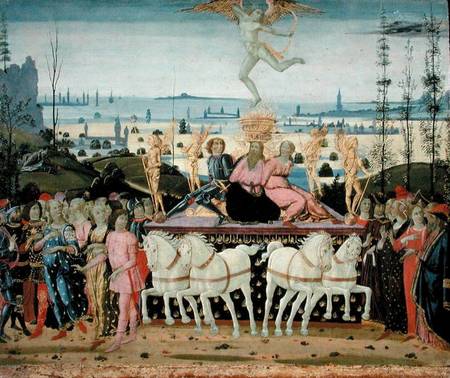 Triumph of Love van Jacopo del Sellaio