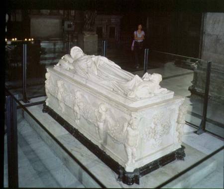 Tomb of Ilaria del Carretto (d.1405) van Jacopo della Quercia
