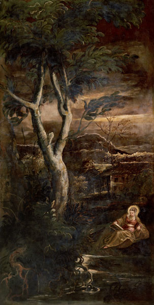 Tintoretto, Mary Magdalen van Jacopo Robusti Tintoretto