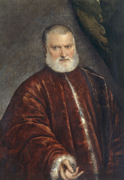 Antonio Cappello / Ptg.by Tintoretto van Jacopo Robusti Tintoretto