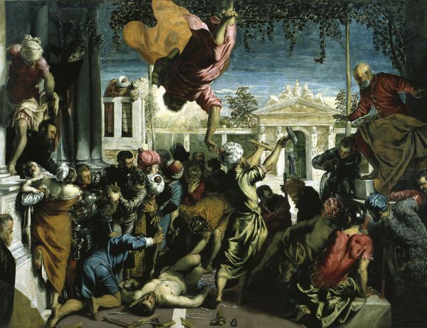 Miracle of St.Mark / Tintoretto / 1548 van Jacopo Robusti Tintoretto