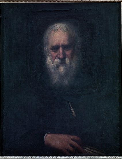 Self Portrait van Jacopo Robusti Tintoretto