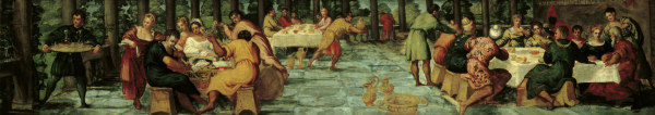 Tintoretto / Belshazzar s Feast van Jacopo Robusti Tintoretto