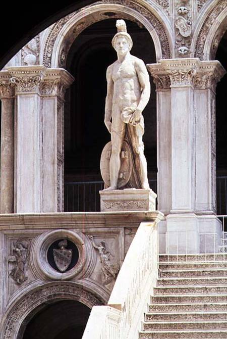 Mars, colossal statue van Jacopo Sansovino