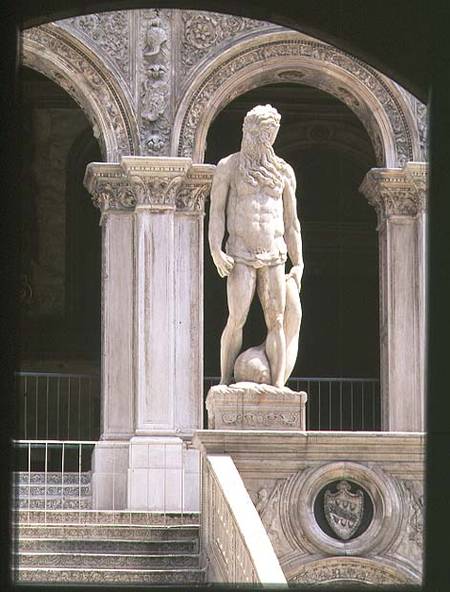 Neptune: colossal statue van Jacopo Sansovino