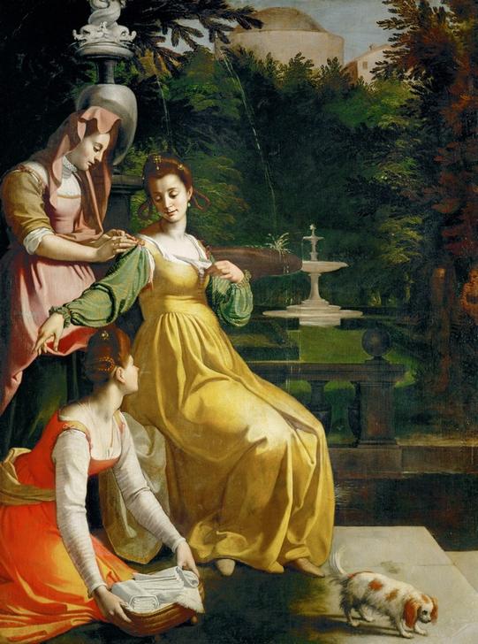 Susanna in the bath van Jacopo Chimenti Empoli