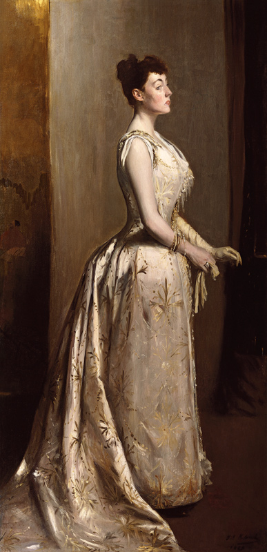 Porträt einer Dame van Jacques-Emile Blanche