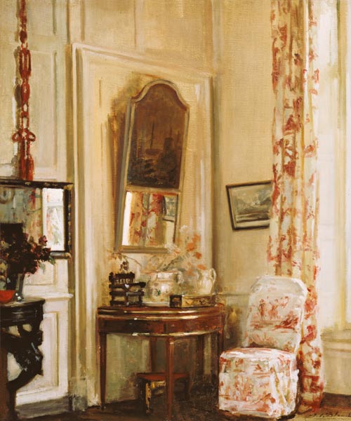 Der rosa Salon van Jacques-Emile Blanche