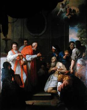 St Roch curing the plague-stricken