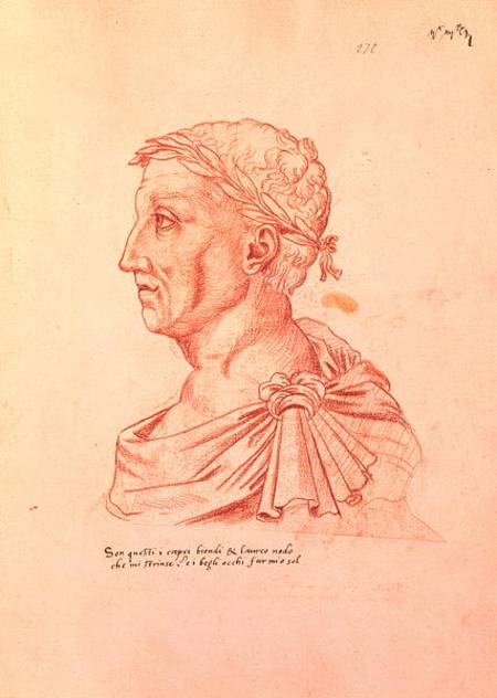 Ms.266 fol.271 v Petrarch (1304-74), from 'Recueil d'Arras' van Jacques Le Boucq