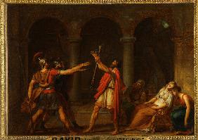 The Oath of the Horatii (Study)