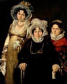 Die drei Frauen aus Gent. van Jacques Louis David