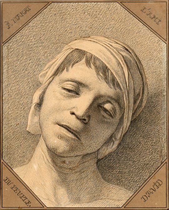 Jean Paul Marat van Jacques Louis David
