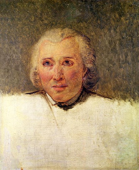 Portrait of Henri Gregoire (1750-1831) study for the Tennis Court Oath van Jacques Louis David