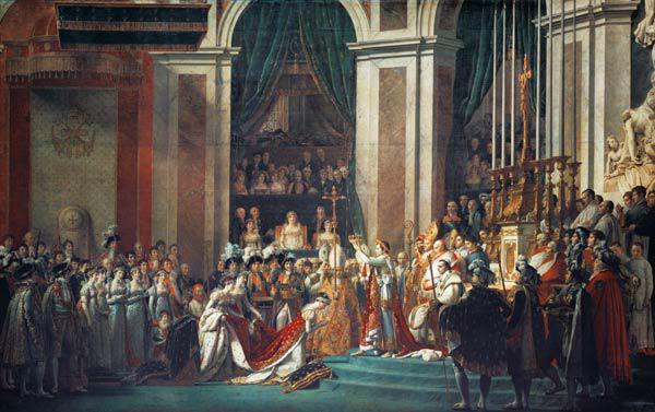 The Coronation of Napoleon at Notre-Dame de Paris on December 2, 1804