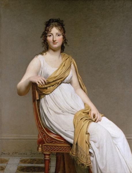 Portrait of Madame Raymond de Verninac, née Henriette Delacroix