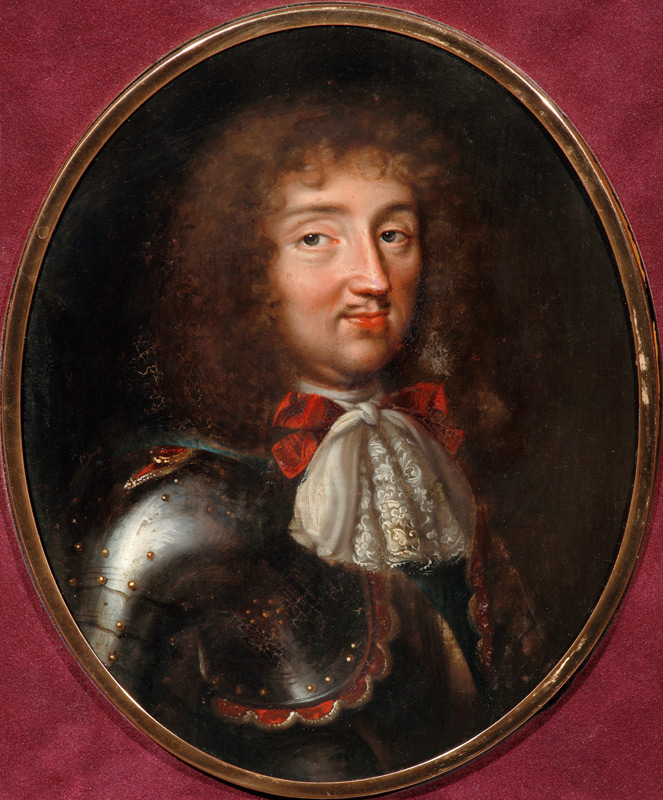 Louis XIV, King of France (1638-1715) van Jacques Samuel Bernard