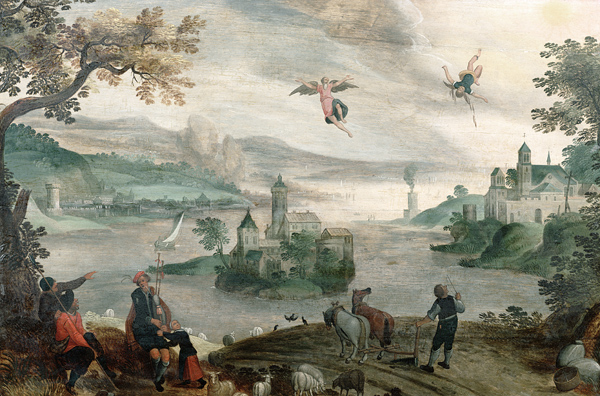 The Fall of Icarus van Jakob Grimmer