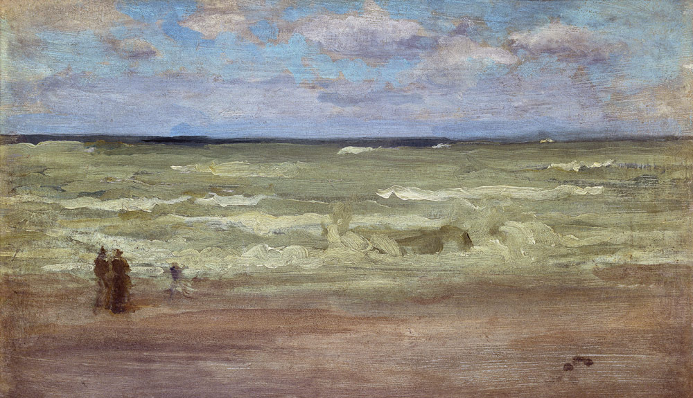 The Shore, Pourville van James Abbott McNeill Whistler