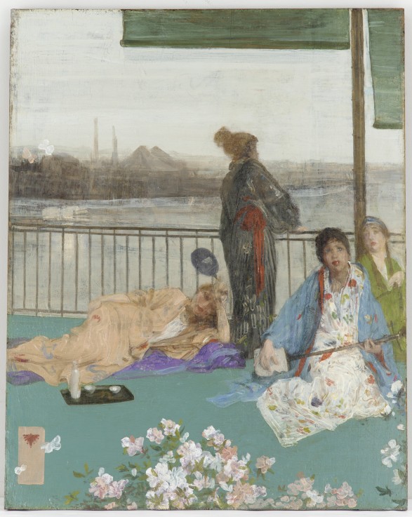 Variations in Flesh Colour and Green: The Balcony van James Abbott McNeill Whistler
