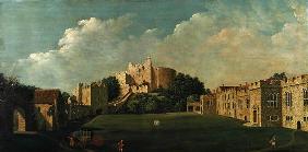 Arundel Castle Keep and Quadrangle, c.1770 (oil on canvas)