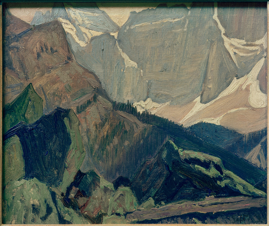 Mount Biddle van James Edward Hervey Macdonald