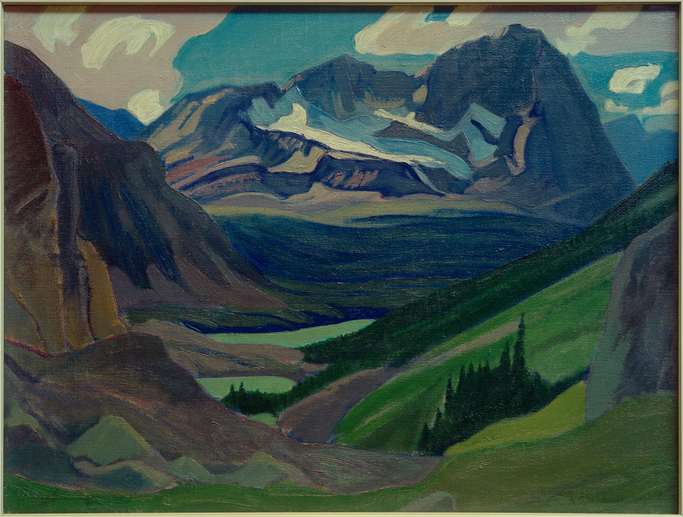 Mount Oderay, Rockies van James Edward Hervey Macdonald