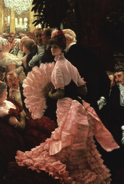 The Reception / Paint.by Tissot / c.1883 van James Jacques Tissot