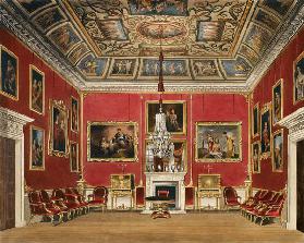 The Second Drawing Room, Buckingham House, from 'The History of the Royal Residences', engraved by T