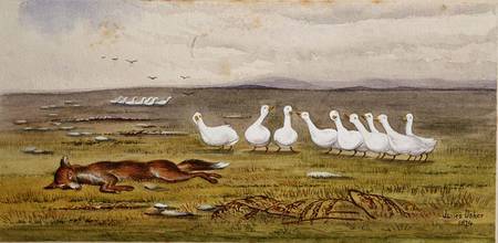 A Game of Fox and Geese van James W. Usher