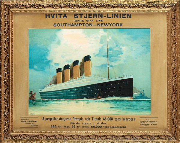 Titanic & Olympic van James Scrimgeour Mann