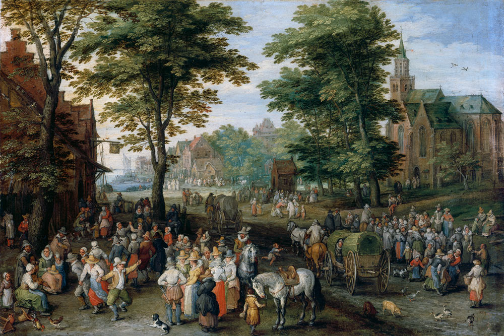 De dorpskermis van Jan Brueghel d. J.