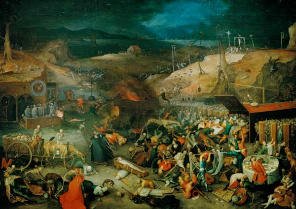 J.Brueghel th.E./ Triumph of Death /1597 van Jan Brueghel d. J.