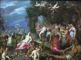 Balen a.Brueghel /Feast of the Gods/1620