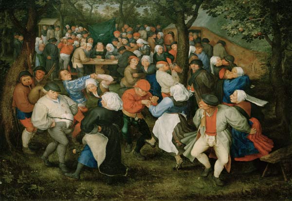 Village Dance van Jan Brueghel d. J.