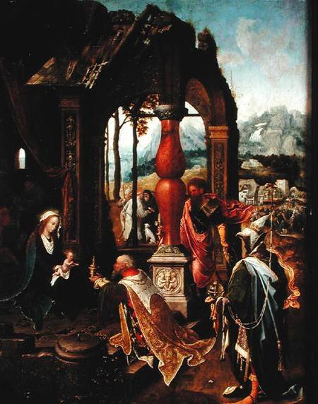 Adoration of the Magi van Jan de Beer