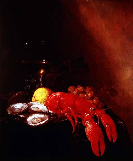 Still Life with Lobster van Jan Frans van Son