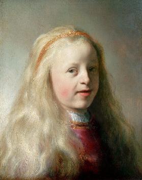 Portret van een jong meisje 