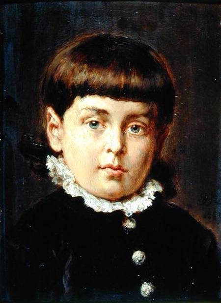 Portrait of a Young Boy van Jan Matejko
