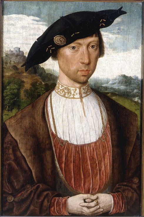 Portrait of Joost van Bronkhorst van Jan Mostaert