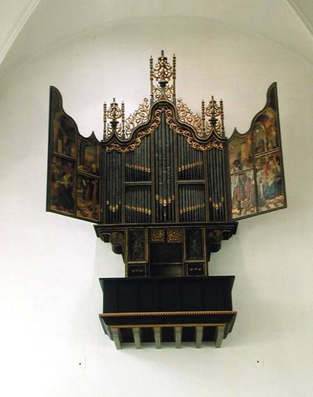 Painted organ van Jan Swart van Groningen