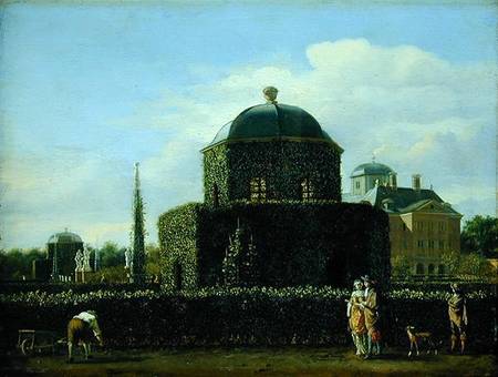 The Pavilion of the Bosch House, the Residence of the Keeper of the City of Gravenhage van Jan van der Heyden