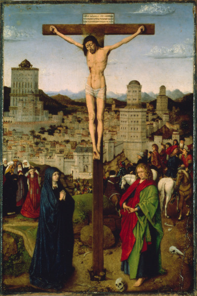 Crucifixion , Hubert van Eyck van Jan van Eyck