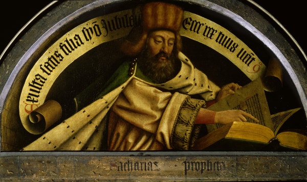 Prophet Zechariah, Jan v.Eyck,Ghent Altar van Jan van Eyck