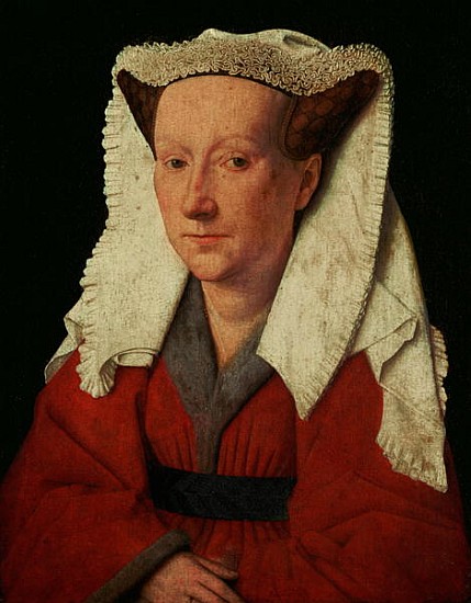 Portrait of Margaret van Eyck van Jan van Eyck