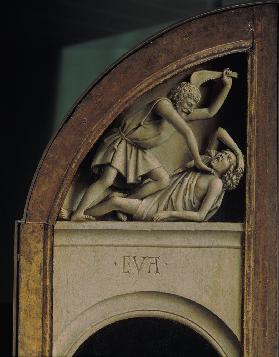 Cain kills Abel , Ghent Altarpiece