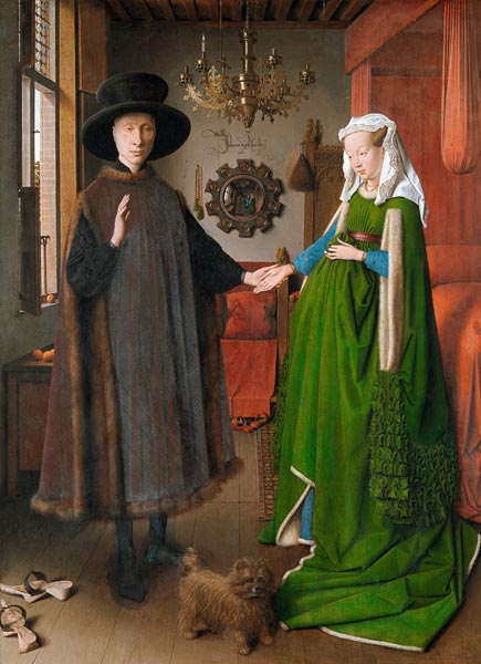 Huwelijk van Giovanni Arnolfini van Jan van Eyck