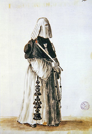 Robes of the Confraternity of the Suffering of Death van Jan van Grevenbroeck
